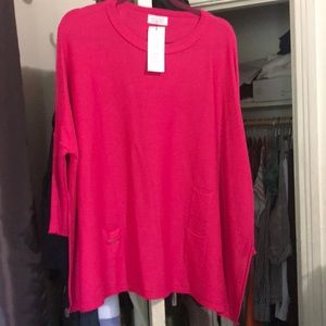 Pink pullover Catalina. crew sweater